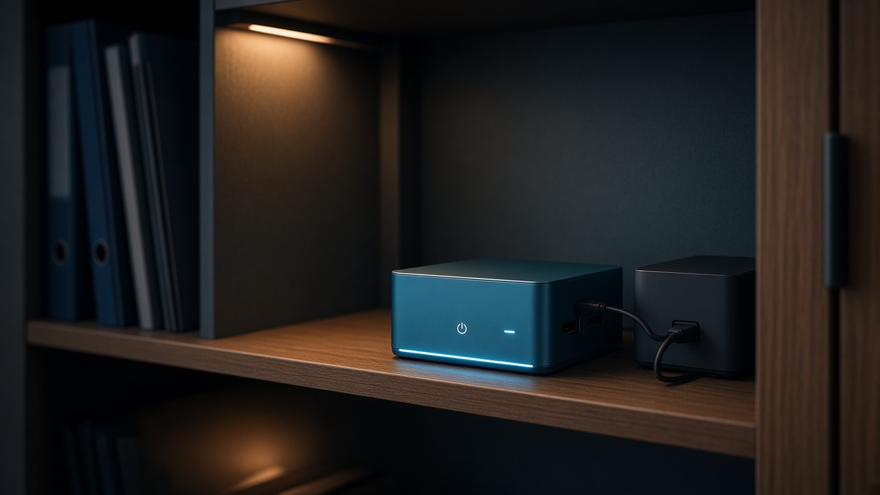 NeoClaim Box on a shelf (illustrative)